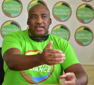 Patriotic Alliance leader, Gayton McKenzie