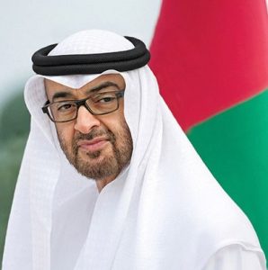 United Arab Emirates president, Mohammed bin Zayed Al Nahyan