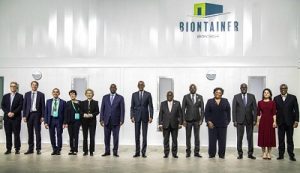 Global leaders at BioNTech manufacturing plant facility launch in Kigali, Rwanda